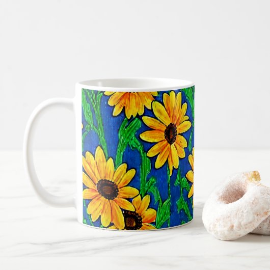 Mug Musique de tournesol (Avec donut)