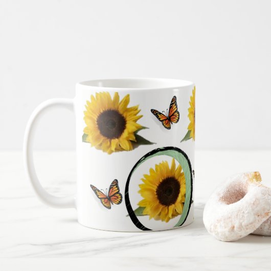 Mug Musique de tournesol (Avec donut)