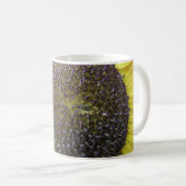 Mug Musique de tournesol jaune (Devant droit)
