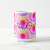 Mug Musique de tournesol rose (Centre)