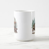 Mug Musique de train de Noël (Centre)