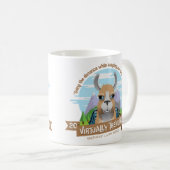 Mug Musique de trek virtuelle (Devant droit)