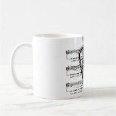 Mug Musique de trompette 12 B (Gauche)