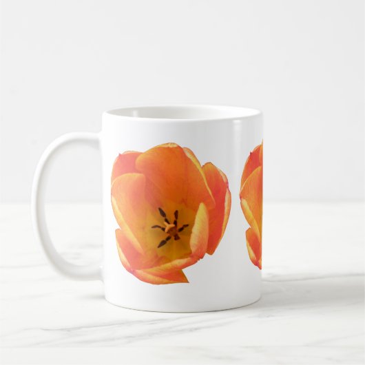 Mug Musique de Tulipe orange (Gauche)