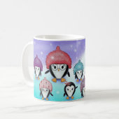 Mug Musique de vacances de la famille Penguin (Devant gauche)