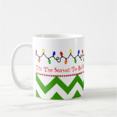 Mug Musique de vacances décorative (Gauche)