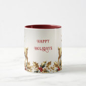 Mug Musique de vacances Gold Reindeer (Centre)