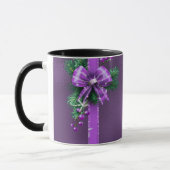 Mug Musique de vacances Purple Bow (Gauche)