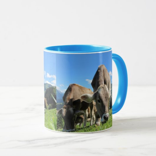 Mug Musique de vache à lait (Devant droit)