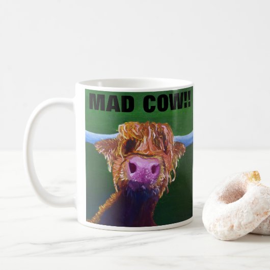 Mug Musique de vache folle (Avec donut)
