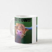 Mug Musique de vache folle (Devant gauche)
