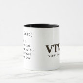 Mug Musique de Wanderlust (Centre)