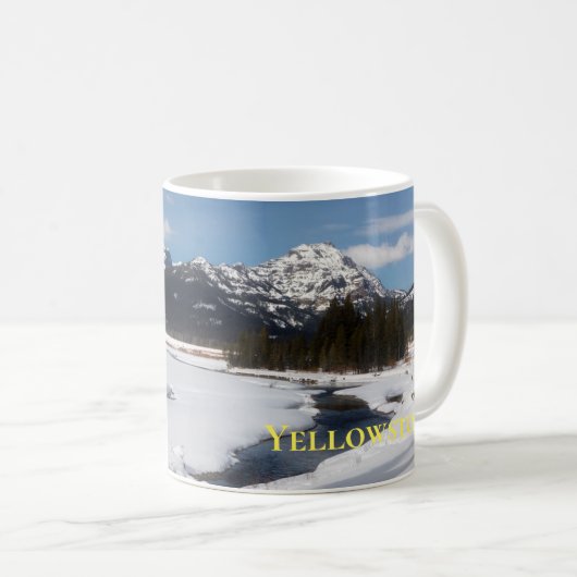 Mug Musique de Yellowstone (Devant droit)