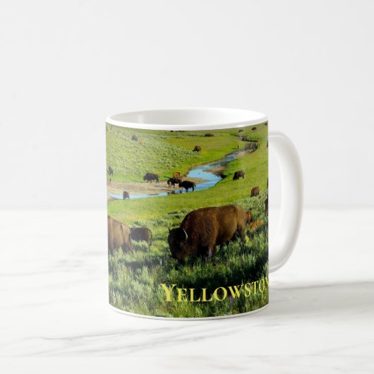 Mug Musique de Yellowstone (Devant droit)