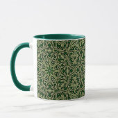 Mug Musique décorative en or vert (Gauche)