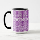 Mug Musique décorative violette (Gauche)