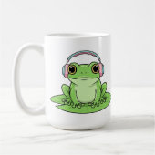 Mug Musique d'écoute Grenouille Verte – Ambiance Paste (Gauche)