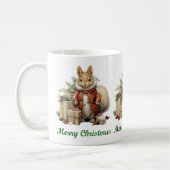 Mug Musique d'écureuil de Noël (Gauche)