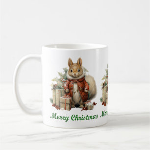 Mug Musique d'écureuil de Noël
