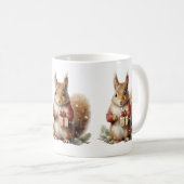 Mug Musique d'écureuil de Noël (Devant droit)