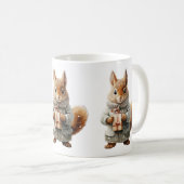 Mug Musique d'écureuil de Noël (Devant droit)