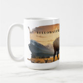Mug Musique d'Elk de Yellowstone (Gauche)