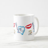 Mug Musique dentaire (Devant droit)