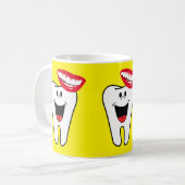 Mug Musique dentaire jaune (Devant gauche)
