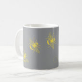 Mug Musique des abeilles jaunes (Devant gauche)