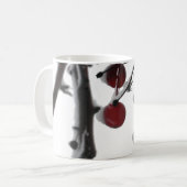 Mug Musique des baies rouges d'hiver (Devant gauche)