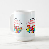 Mug Musique des chats de Noël (Devant gauche)