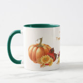 Mug Musique des Citrouilles de Thanksgiving (Gauche)