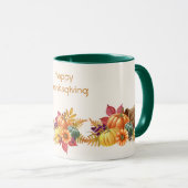 Mug Musique des Citrouilles de Thanksgiving (Devant droit)