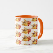 Mug Musique des Citrouilles de Thanksgiving (Devant droit)