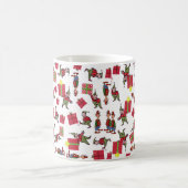 Mug Musique des elfes de Noël (Centre)