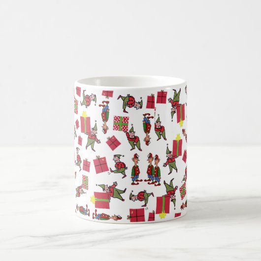 Mug Musique des elfes de Noël (Centre)