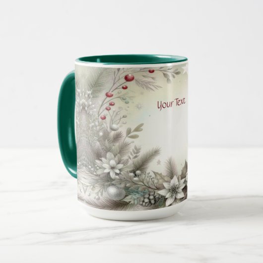Mug Musique des Fêtes de Noël (Devant gauche)