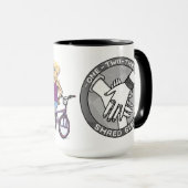 Mug Musique des filles rasées (Devant droit)