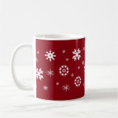 Mug Musique des flocons de neige (Gauche)