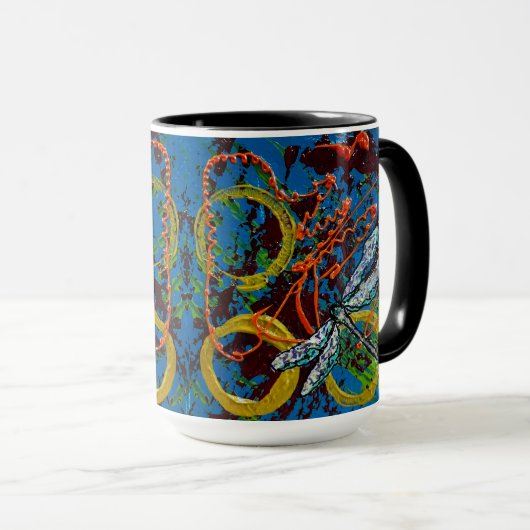 Mug Musique des libellules (Devant droit)