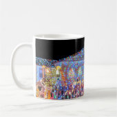 Mug Musique des lumières de Noël (Gauche)