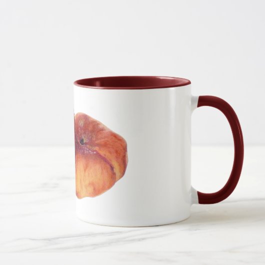 Mug Musique des nectarines plats (Droite)