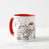 Mug Musique des neiges de Noël (Devant gauche)