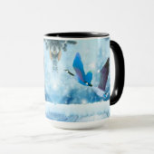 Mug Musique des Oies bleues (Devant droit)