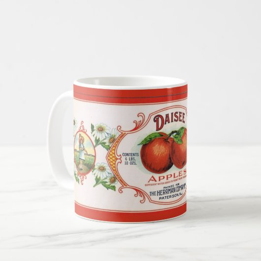 Mug Musique des pommes du New Jersey (Devant gauche)