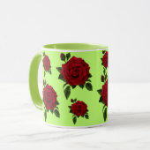 Mug Musique des Roses rouges (Devant gauche)
