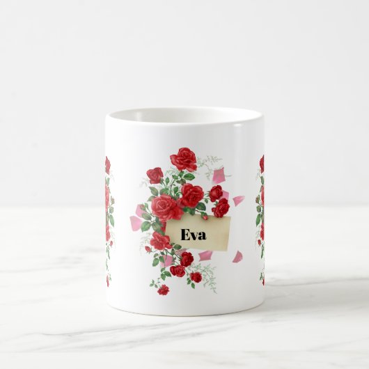 Mug Musique des Roses rouges (Centre)