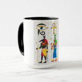 Mug Musique des symboles égyptiens (Devant gauche)