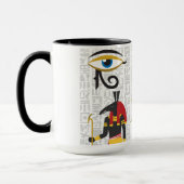 Mug Musique des symboles égyptiens (Gauche)