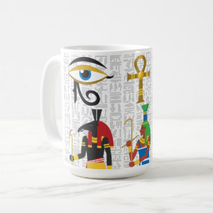 Mug Musique des symboles égyptiens